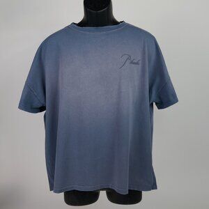 RHUDE Reverse Tee - Blue - NWT - Size Medium